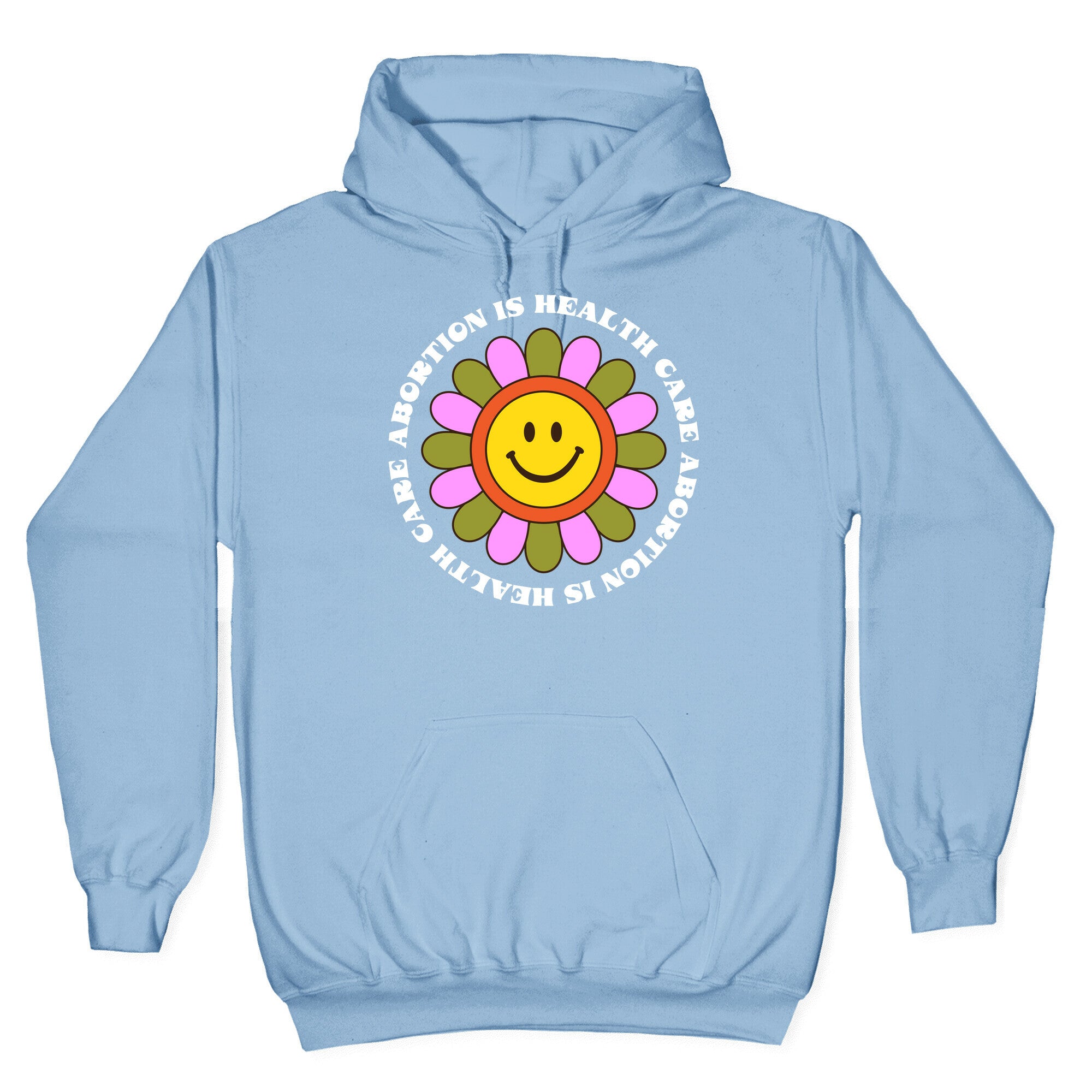 Abortion is Health Care Retro Hoodie